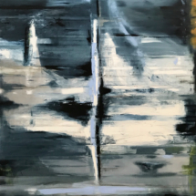 Processional #4 84x60 oil on canvas 2019