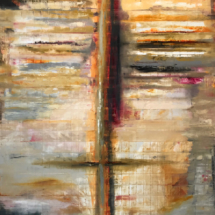 Processional #6 84x60 oil on canvas 2019