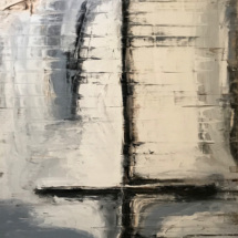 Processional #7 84x60 oil on canvas 2019